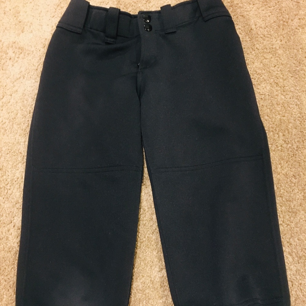 Black Mizuno Softball Pants